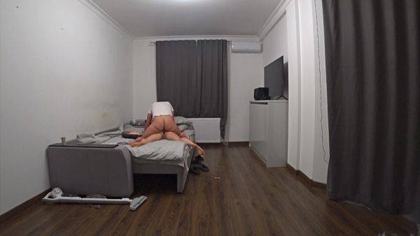 Cuckold Is Looking At His Fucking Wife Behind The Mirror! Real Cheating - hclips.com on poweredporn.com