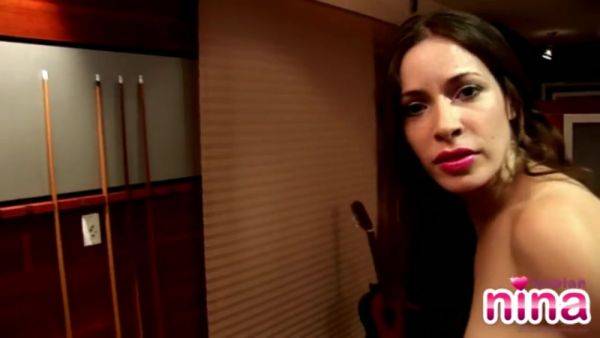 Lesbian Nina Pool Nude and Teasing - hotmovs.com on poweredporn.com