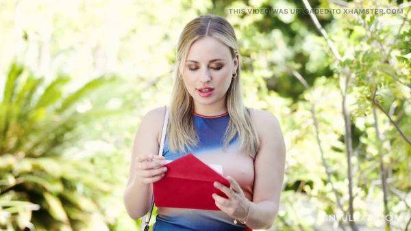 Blindfolded Anna Claire Clouds gets stuffed by SinfulXXX while being tied up - sexu.com on poweredporn.com