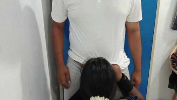 Chithi Dress Change In Front Of Her Step Son He Took Advantage Cock Sucking And Quick Fucking - desi-porntube.com on poweredporn.com