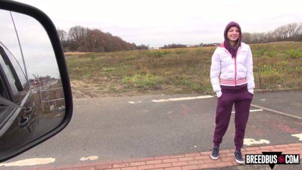 Skinny pornstar Gina Gerson Wants a Ride in the BreedBus - hotmovs.com on poweredporn.com