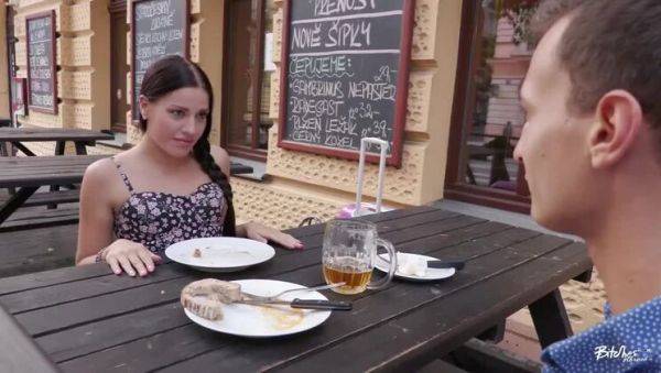 Stunning brunette Czech starlet, Eveline Dellai, indulges in a raunchy journey with Charlie Dean - porntry.com - Czech Republic on poweredporn.com