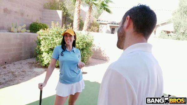 Rachel Starr: Rachel Starr Gets It On With Her Golf Teacher (12/25/2017) - veryfreeporn.com on poweredporn.com