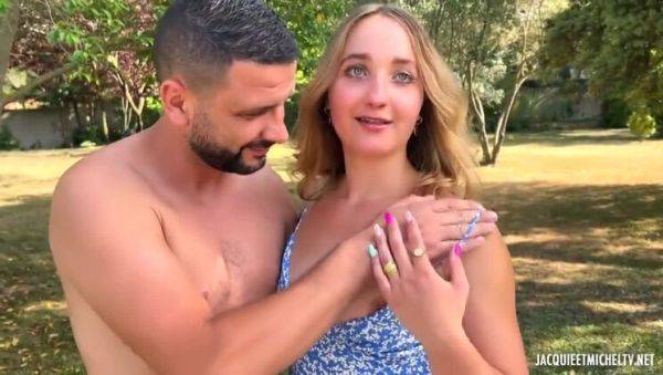 Blonde Teen Chloe, 18, Considers Quitting - Anal, DP, Outdoor Threesome - veryfreeporn.com on poweredporn.com