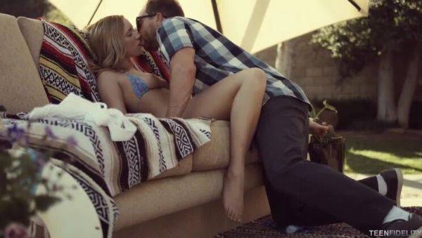 Neighbor Trouble: Bailey Brooke & Ryan Madison in an Outdoor Encounter - porntry.com - Madison on poweredporn.com