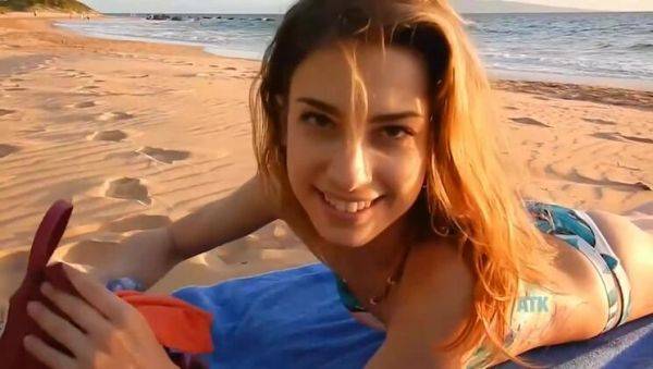 Kristen Scott Can't Get Enough Cum on Her Breasts After Tourist Activities - porntry.com on poweredporn.com