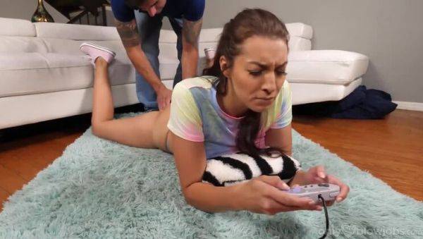 Bella Rolland's Premier League: Facial, Handjob, Brunette, POV, Deepthroat - porntry.com on poweredporn.com