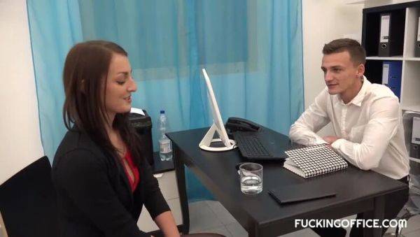 Katy Rose's Secretary Fantasy - porntry.com on poweredporn.com