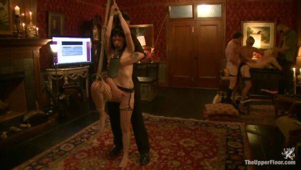 Nicki Blue, Iona Grace, and Sophie Moore Join Lilla Katt & Daisy Sparks for a Kinky Threesome - porntry.com on poweredporn.com