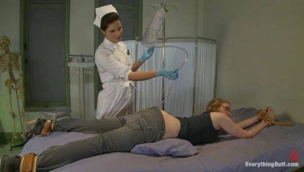 Anal Fun with Ivy Mokhov & Bobbi Starr: A Naughty Nurse Fantasy - porntry.com on poweredporn.com