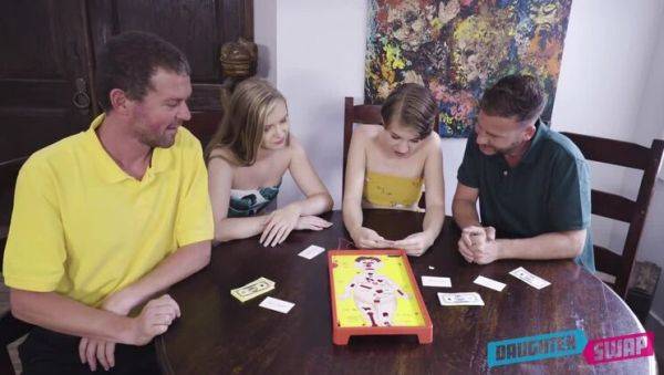 Dakota Burns and Harlow West: A Game Night to Remember - xxxfiles.com on poweredporn.com