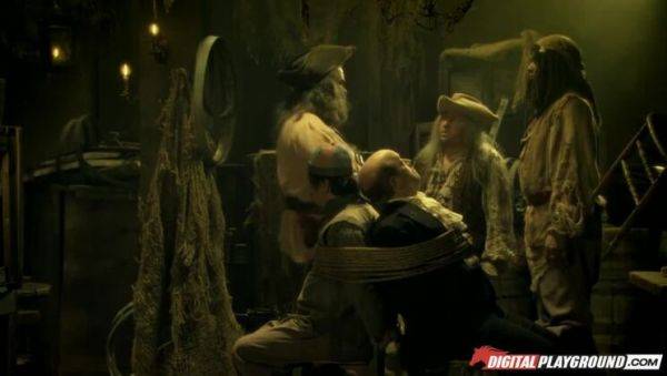 Pirates 2: Beach Threesome with Brianna Love, Brea Lynn, and Evan Stone - veryfreeporn.com on poweredporn.com