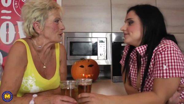 Marina T., Trix, and Josinda: Mature Lesbians Experience Facials and Cock - veryfreeporn.com on poweredporn.com