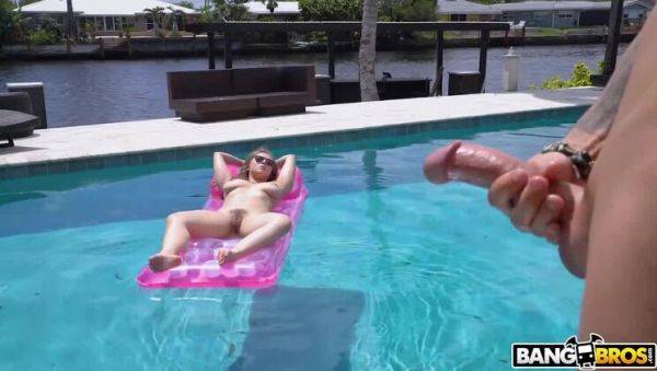Sunbathing My Large Breasts Resulted in Hot Sex - Lena Paul with Tyler Steel - porntry.com on poweredporn.com