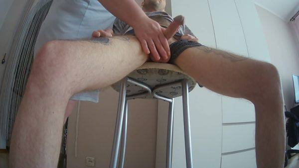 Nice Cum Shot After Manual Stimulation Of My Penis - videomanysex.com on poweredporn.com