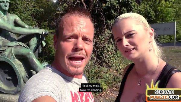 Mia bitch gets her big tits fucked in public on her first amateur sex date - sexu.com on poweredporn.com