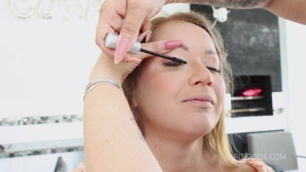 Behind the Scene from Larissa Leite in an Intense scene doing Anal ,DP ,DAP and drinking pee with four studs - PissVids - hotmovs.com on poweredporn.com