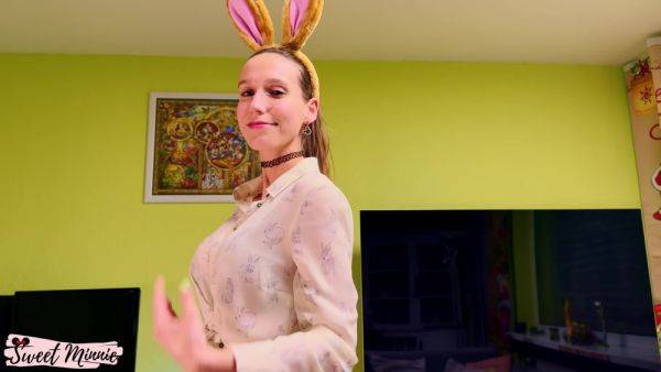 Cute Big Boobs Bunny Delivers Awesome Easter Blowjob - Sweet Minnie - hclips.com on poweredporn.com