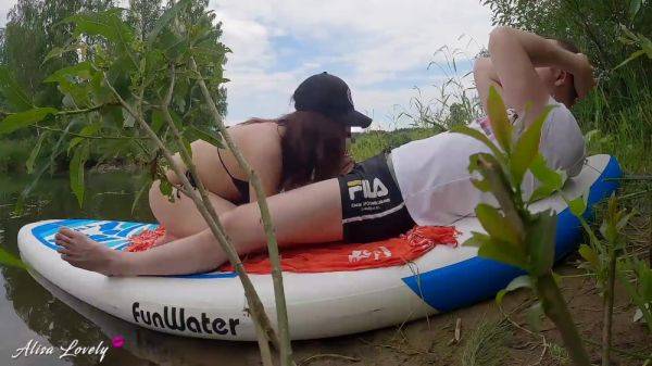 Eric Nuts And Alisa Lovely - He Fucked Me Doggystyle During An Outdoor River Trip - Amateur Couple Sex 5 Min - hclips.com on poweredporn.com