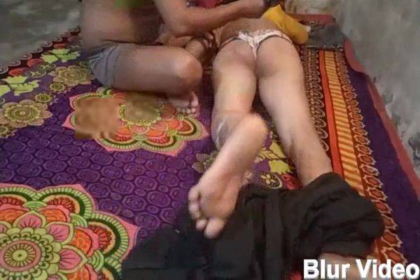 Chadni Applies Oil On The Ass From Her Stepbrother-in-law And Takes The Stepbrother-in-laws Land In The Ass And - desi-porntube.com - India on poweredporn.com