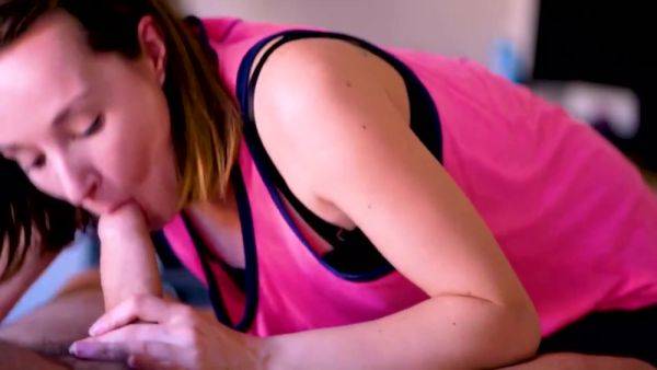 Sucking Stepdaddy Off For That Warm Cum - hotmovs.com on poweredporn.com