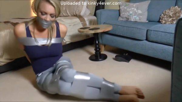 Duct Taped Helpless - upornia.com on poweredporn.com