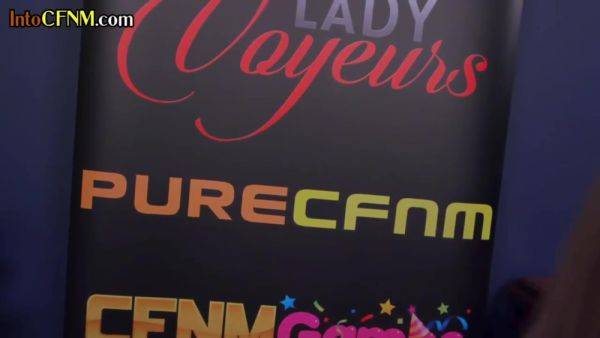 Amateur CFNM busty babe sucks for job till cum on tits - hotmovs.com - Britain on poweredporn.com