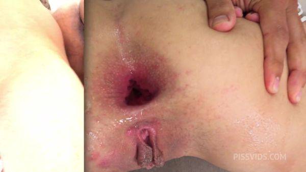 The beautiful EMILY WHITE receives a wet DP + pissing. LTP127 - PissVids - hotmovs.com on poweredporn.com