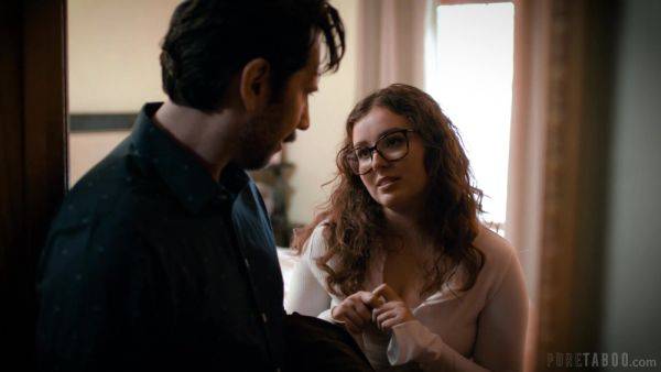 Curly redhead feels interested in fucking with her stepdad - xbabe.com on poweredporn.com