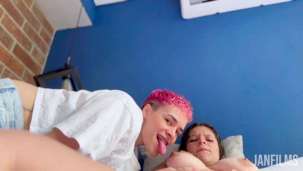 I Catch You! I Suck Her Tits For You - hclips.com on poweredporn.com