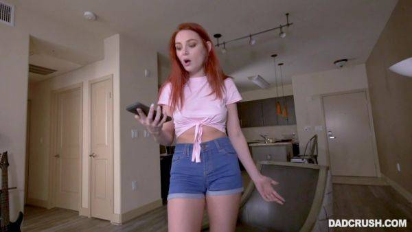 Redhead spins monster dick down her fragile holes in home POV - hellporno.com on poweredporn.com