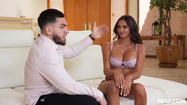 He's About to Claim My Big Tits & Give Me a Facial - xxxfiles.com on poweredporn.com