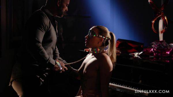 Classy blonde plays submissive for a huge dose of dick - xbabe.com on poweredporn.com