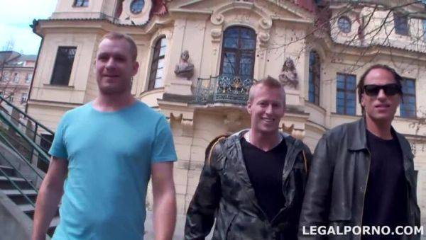 Barely legal teen Lina Arian rides cocks with her tiny ass in XXX gangbang - porntry.com on poweredporn.com