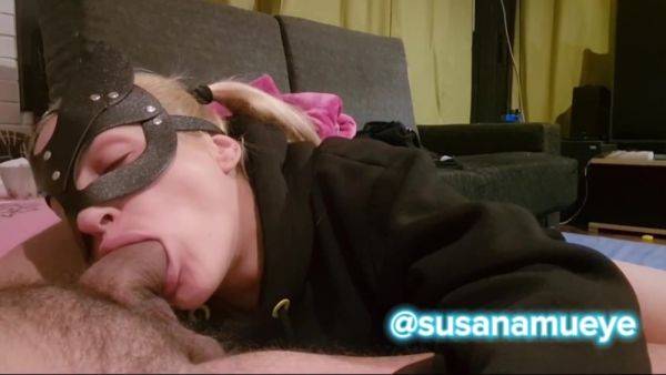 Back To The Routine! Suck And Keep Going! Sucking Lovers Cock While Husband Works! - upornia.com on poweredporn.com