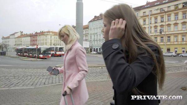 Ria Sunn and Sarah Kay in an interracial anal threesome - porntry.com on poweredporn.com