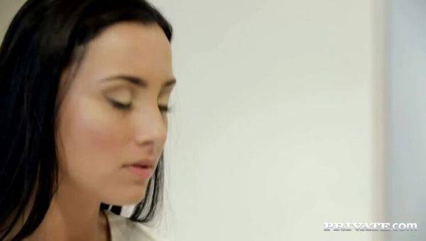 Sexy Brunette Ana Gets Laid at the Workplace and Enjoys Every Minute - porntry.com on poweredporn.com