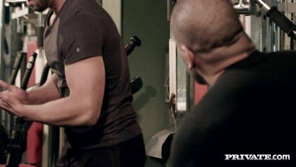 Maid Julia Roca Gets Wet in the Shower While Taking a Hard Pumping - porntry.com on poweredporn.com