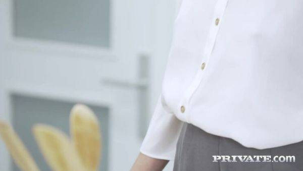 Cassie Fire, wears lingerie for an interracial anal - porntry.com - Russia on poweredporn.com