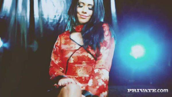 Sexy Brunette Hannah Shaw Gets a Face Full of Cum - porntry.com on poweredporn.com