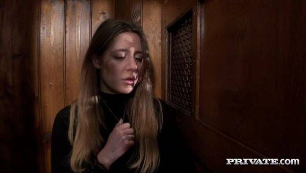 Samantha Bentley Gets a Huge Facial in I Confess - porntry.com on poweredporn.com