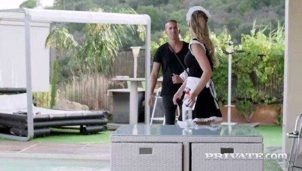 Lucy Heart The Horny Maid - porntry.com on poweredporn.com