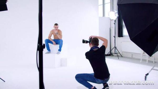 Makeup Artist Belle Claire, Mounts a trio with DP at Photoshoot - porntry.com on poweredporn.com