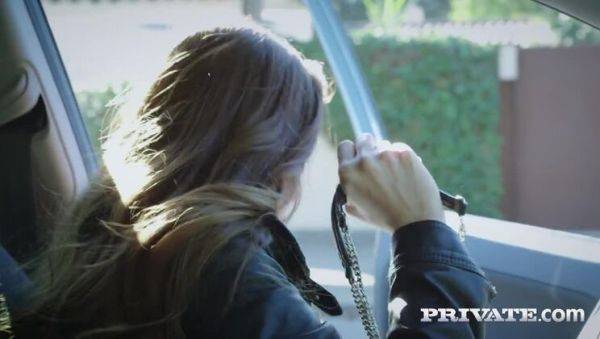 Clea Gaultier finishes swallowing after interracial anal - porntry.com on poweredporn.com