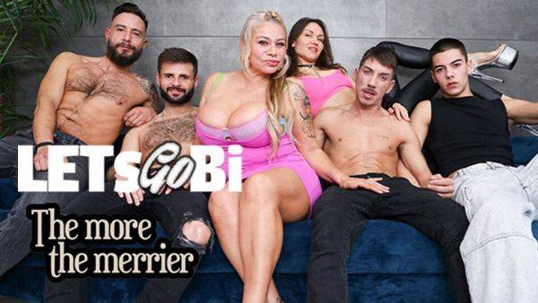The More, the Merrier! Booty Call Turns into Bisexual Fuck Fest at LetsGoBi - txxx.com on poweredporn.com