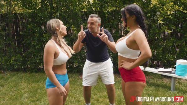 August Taylor, Cali Carter - The Soccer Blow By Blow - videomanysex.com on poweredporn.com