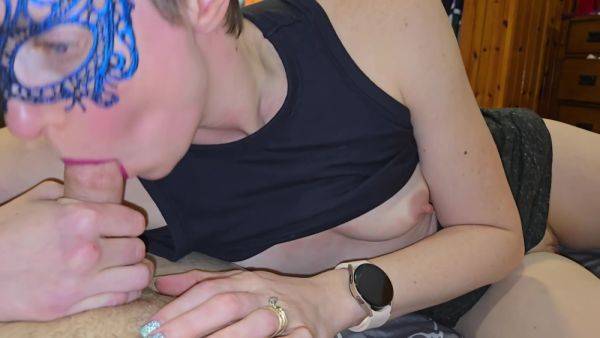 Milf Cums With Cock In Her Throat Before Finishing The Job - hclips.com on poweredporn.com