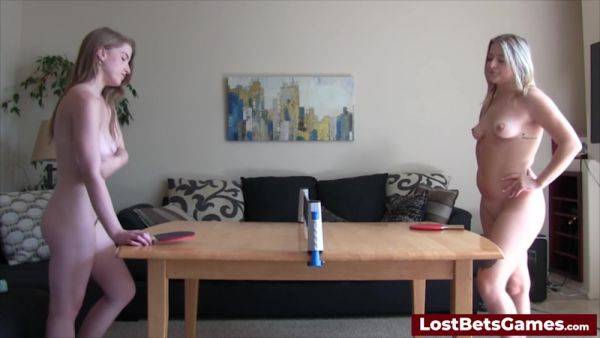 The Perfect Game Of Strip Table Tennis And A Fucking Machine - upornia.com on poweredporn.com