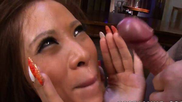 Ema Kisaki receives 2 faux cocks to deep throat super hot - drtuber.com - Japan on poweredporn.com