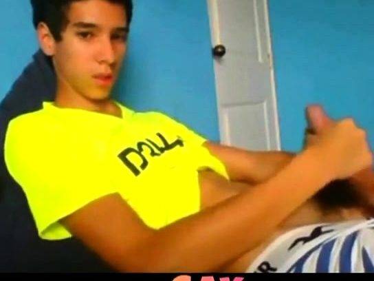 Latino Twink Shows Off When Jerking - drtuber.com on poweredporn.com